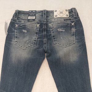 NWT - Miss Me Slim Fit Signature Bootcut Jeans